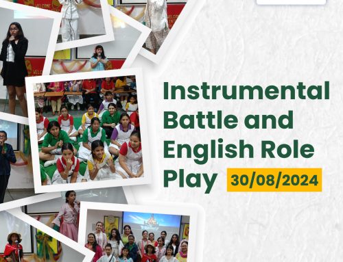 INSTRUMENTAL BATTLE AND ENGLISH ROLE PLAY