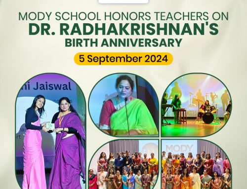 MODY SCHOOL HONORS TEACHERS ON DR. RADHAKRISHNAN’S BIRTH ANNIVERSARY